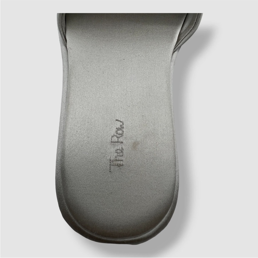 The Row Satin Slides - Picture 3 of 5